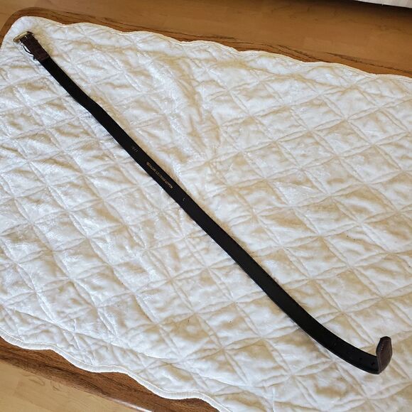 Women's Genuine Leather Belt Size Large Brown - Picture 6 of 8